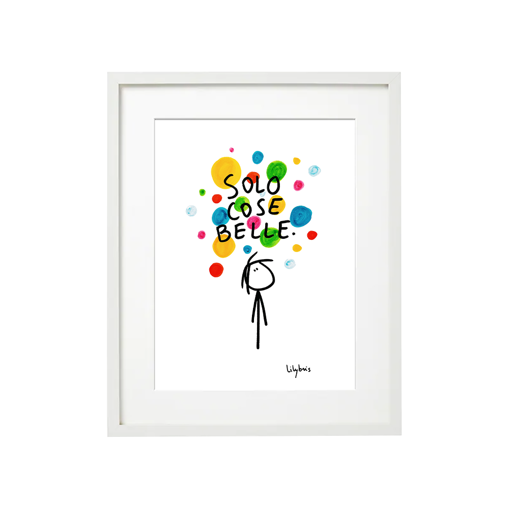 Quadro Solo cose belle