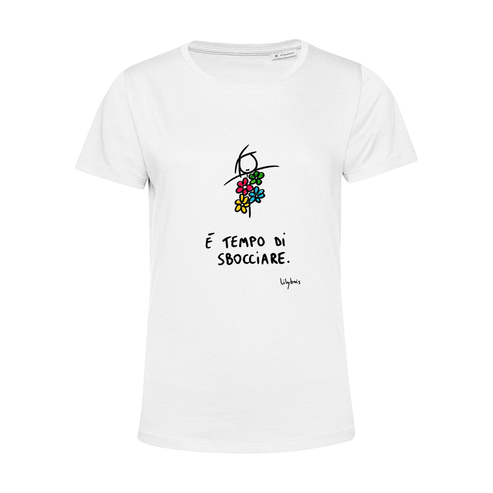 T-Shirt donna - Sbocciare