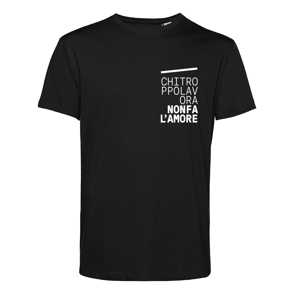 T-Shirt Chi troppo lavora2